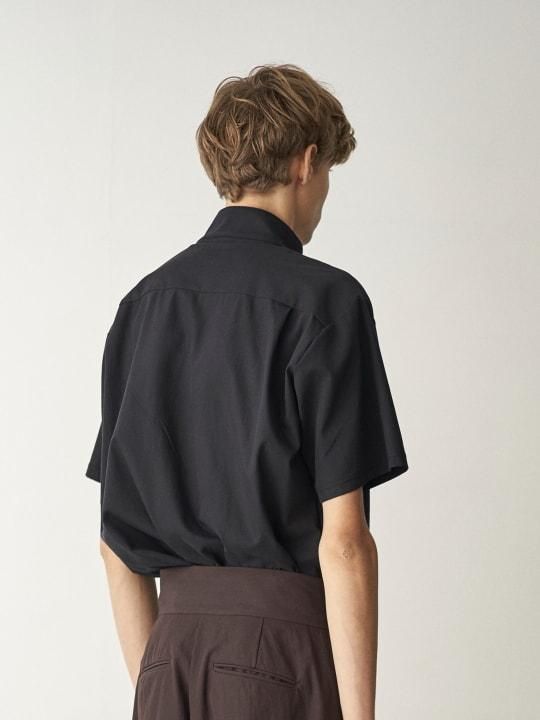 【PRE-ORDER】TROVE / HIGH-NECK POLO / BLACK photo