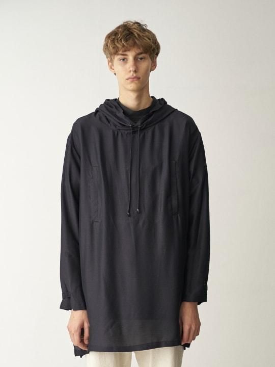 【PRE-ORDER】TROVE / LONG ANORAK / BLACK photo