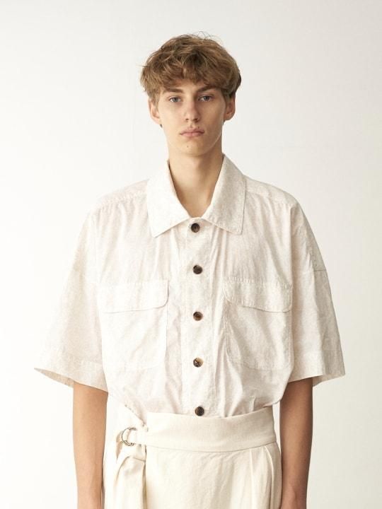 【PRE-ORDER】TROVE / LIBERTY SHIRT / ECRU photo