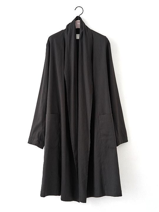 【PRE-ORDER】TROVE / LINEN GOWN / BLACK photo