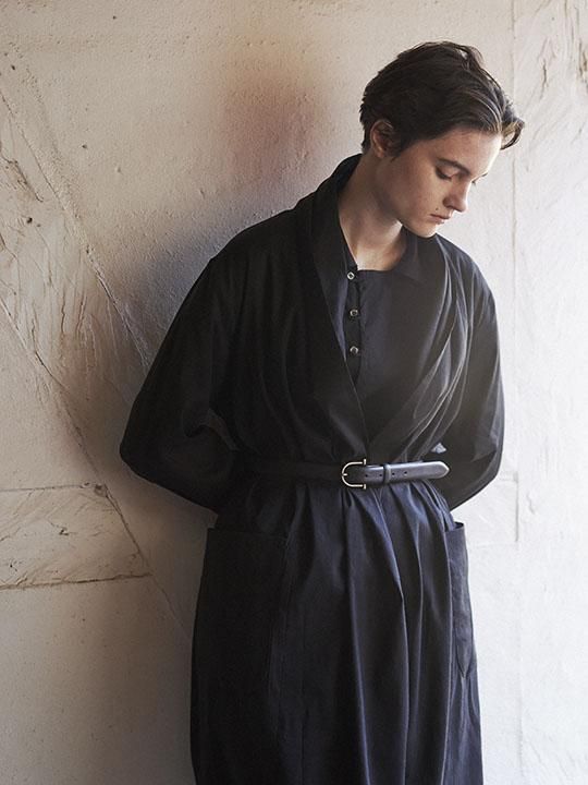 【PRE-ORDER】TROVE / LINEN GOWN / BLACK photo