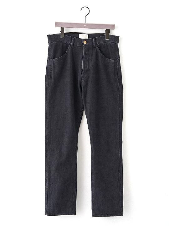 TROVE / DENIM PANTS / BLACK photo