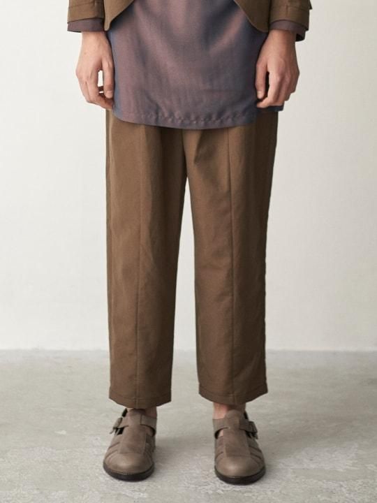 TROVE / RELAX PANTS / OLIVE BROWN photo