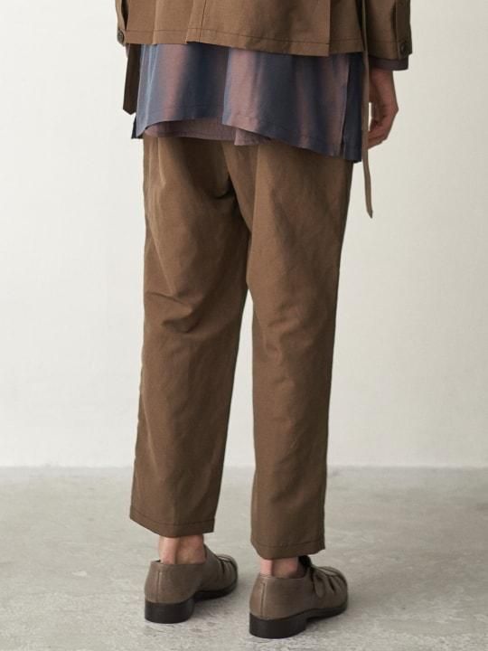 TROVE / RELAX PANTS / OLIVE BROWN photo