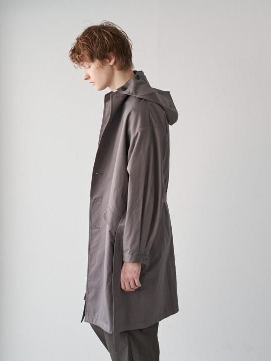 TROVE / GABARDINE COAT / GRAY photo