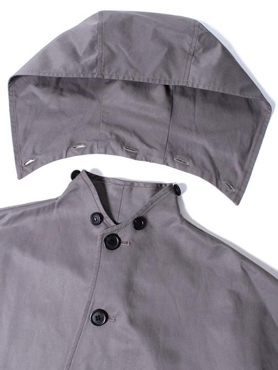 TROVE / GABARDINE COAT / GRAY photo