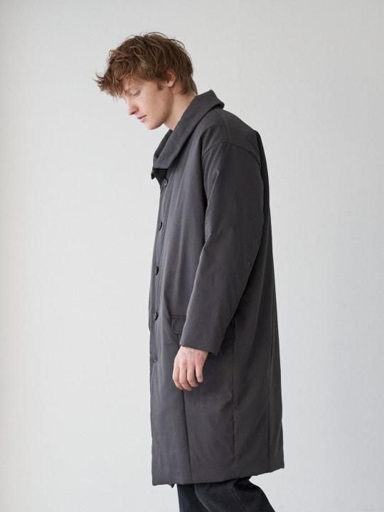 TROVE / SAPMI COAT ( NYLON BATTING ) / CHARCOAL photo