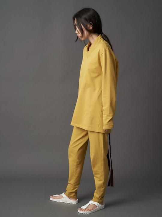 【PRE-ORDER】WAROBE / MOMOHIKI SWEAT / MUSTARD photo
