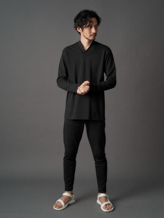 【PRE-ORDER】WAROBE / MOMOHIKI SWEAT / BLACK photo
