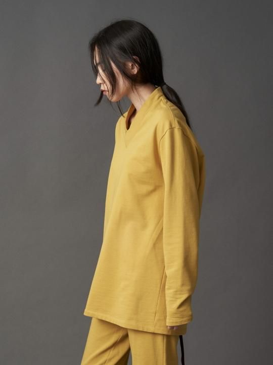 WAROBE / JUBAN SWEAT / MUSTARD photo