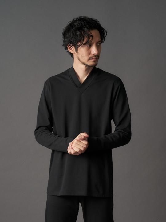 WAROBE / JUBAN SWEAT / BLACK photo