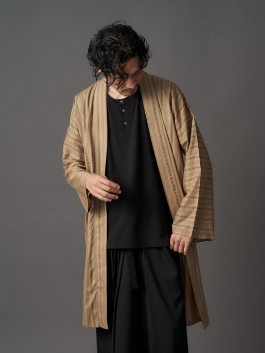 【PRE-ORDER】WAROBE / NAGA-HANTEN / BEIGE STRIPE photo