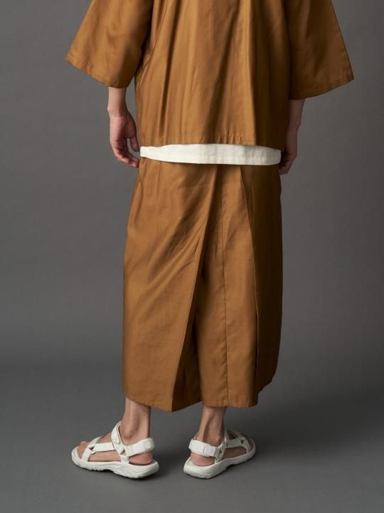 【PRE-ORDER】WAROBE / MOLESKIN HAKAMA ANDON / CAMEL photo