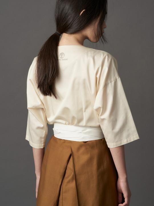 【PRE-ORDER】WAROBE / MOLESKIN HAKAMA ANDON / CAMEL photo