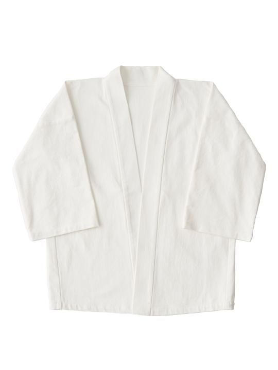 【PRE-ORDER】WAROBE / DENIM HANTEN / WHITE photo