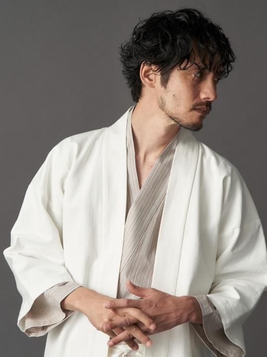 【PRE-ORDER】WAROBE / DENIM HANTEN / WHITE photo