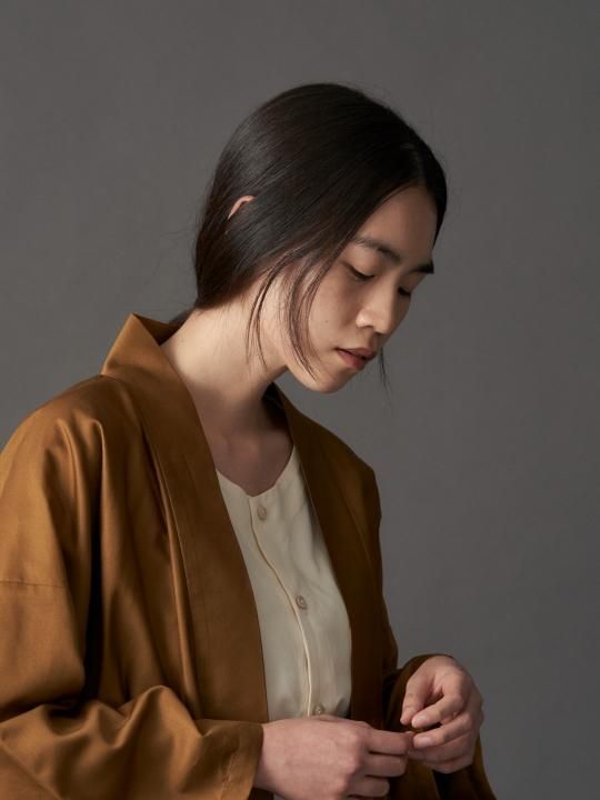 【PRE-ORDER】WAROBE / MOLESKIN HANTEN / CAMEL photo