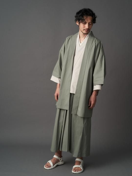 【PRE-ORDER】WAROBE / CORDURA HAORI / SAGE GREEN photo