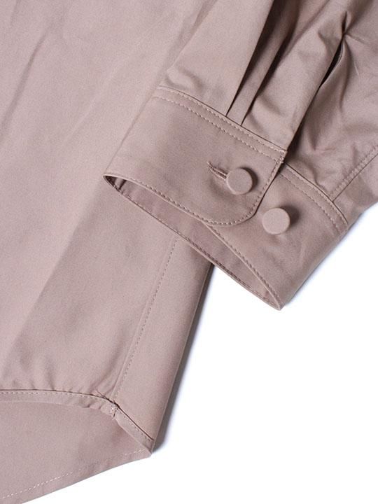 TROVE / INSIDE SHIRT ( SHOP LIMITED ) / GRAY BEIGE photo