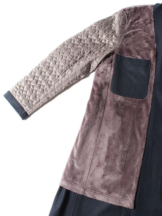 TROVE / MID SUMMER COAT ( WOOL BEAVER ) / DARK GREEN photo