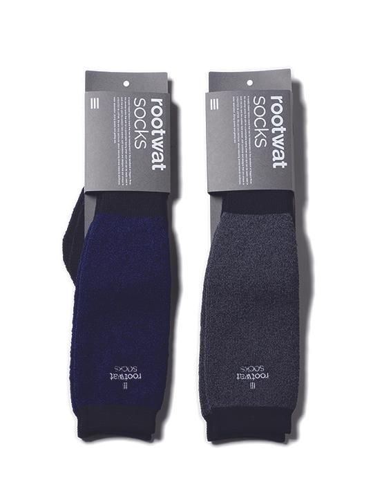 rootwatsocks / MERINO WOOL HYBRID LONG SOX ( WINTER-TYPE ) photo
