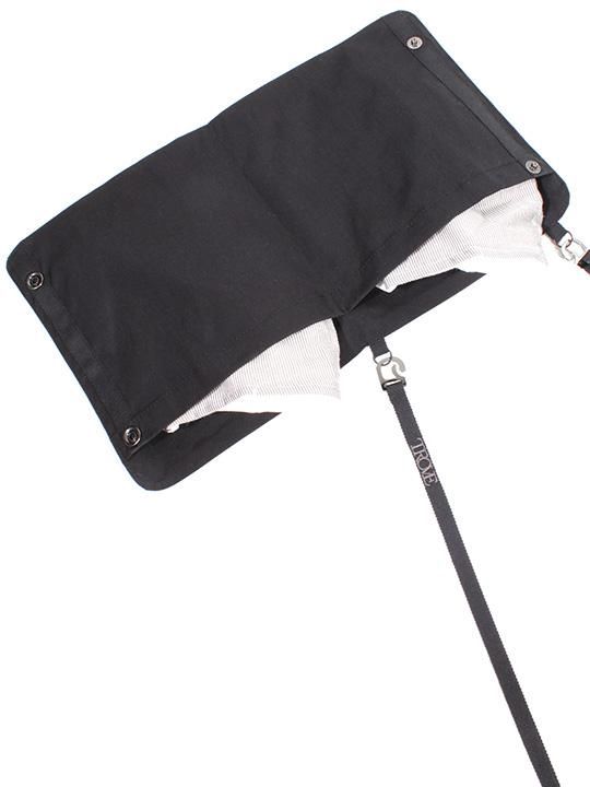 TROVE / NECK POUCH / BLACK photo