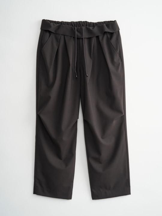TROVE / VALO WIDE PANTS / DARK BROWN photo