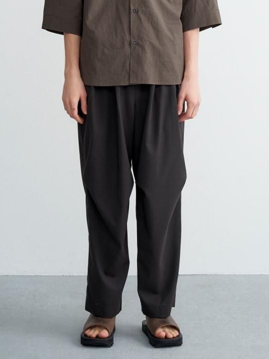 TROVE / VALO WIDE PANTS / DARK BROWN photo