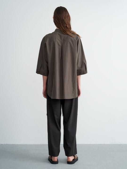 TROVE / VALO WIDE PANTS / DARK BROWN photo