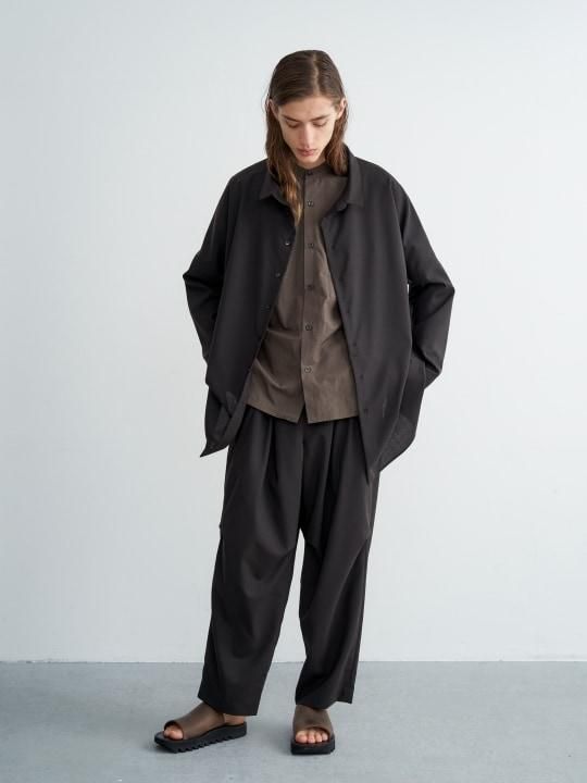 TROVE / VALO WIDE PANTS / DARK BROWN photo