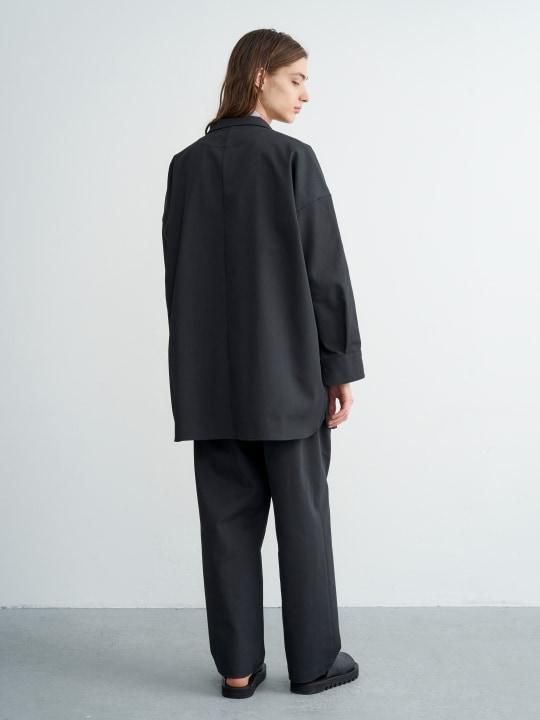 TROVE / MOOLI WIDE PANTS / BLACK photo