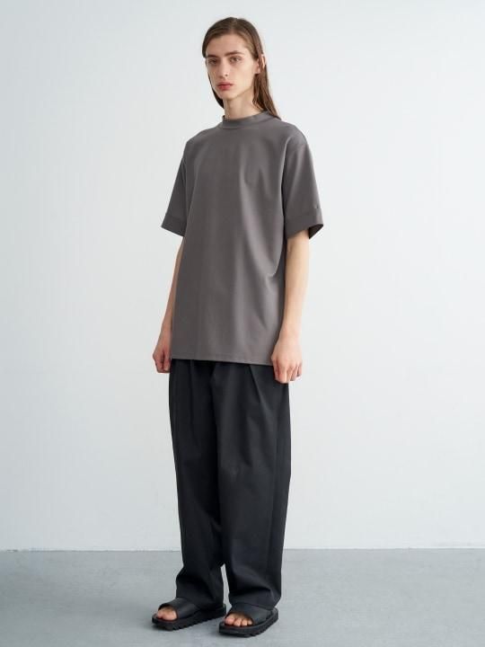 TROVE / MJUK HIGH NECK TEE / GRAY photo