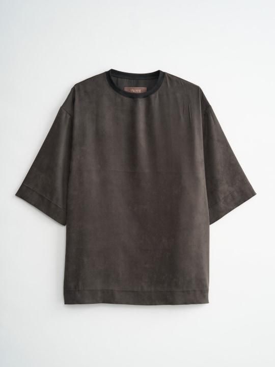 TROVE / TAKKI CREW NECK HALF SLEEVE / CHARCOAL photo