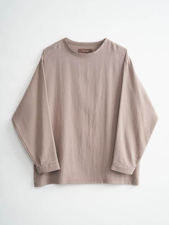 TROVE / VALO CREW NECK LONG SLEEVE / GRAY BEIGE photo