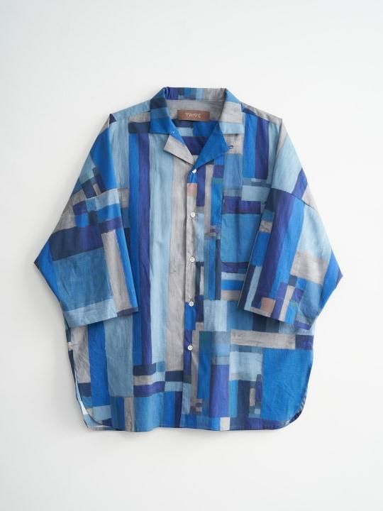TROVE / MAALAUS 7SLEEVE SHIRT / BLUE photo