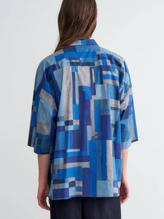 TROVE / MAALAUS 7SLEEVE SHIRT / BLUE photo
