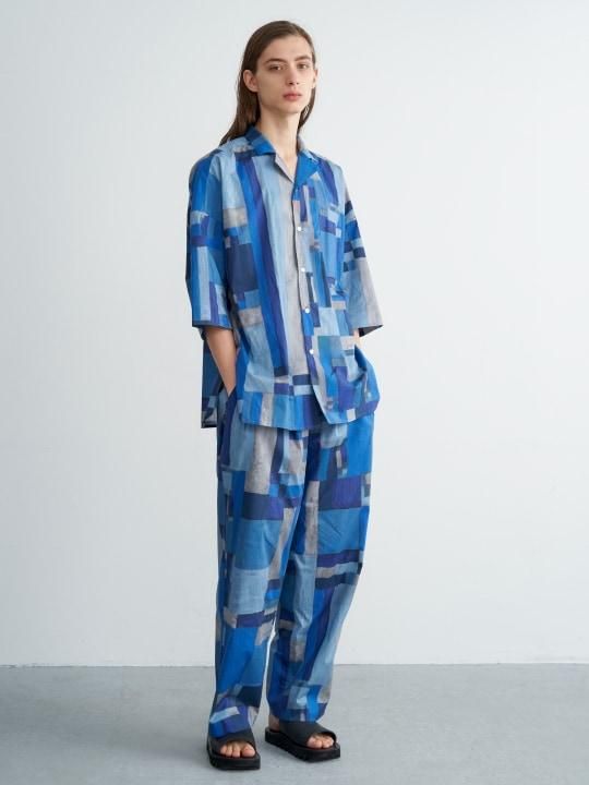 TROVE / MAALAUS 7SLEEVE SHIRT / BLUE photo