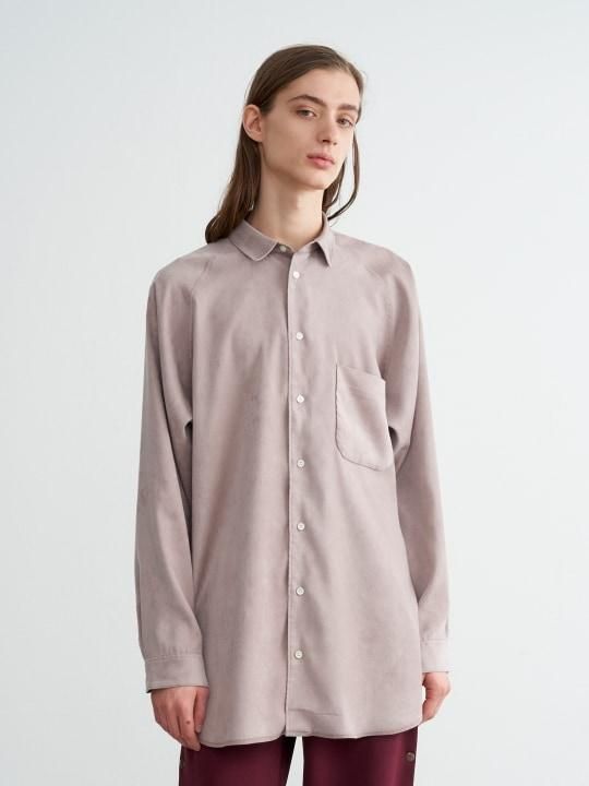 TROVE / RELAX SHIRT / GRAY BEIGE photo