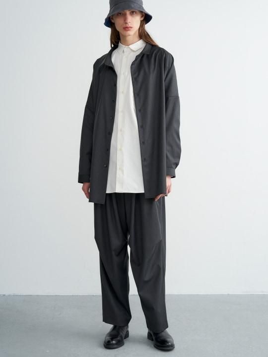 【予約商品】TROVE / UNI WIDE SHIRT / CHARCOAL photo