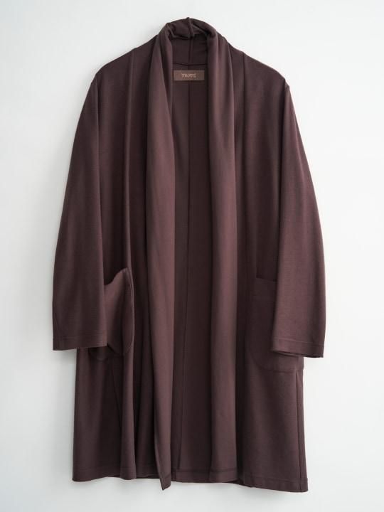 TROVE / KANGAS GOWN / DARK BROWN photo
