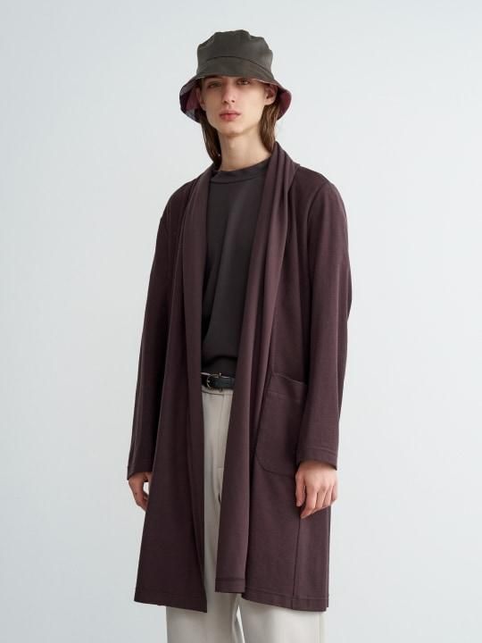 TROVE / KANGAS GOWN / DARK BROWN photo