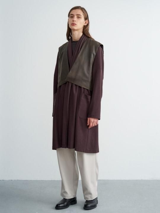 TROVE / KANGAS GOWN / DARK BROWN photo