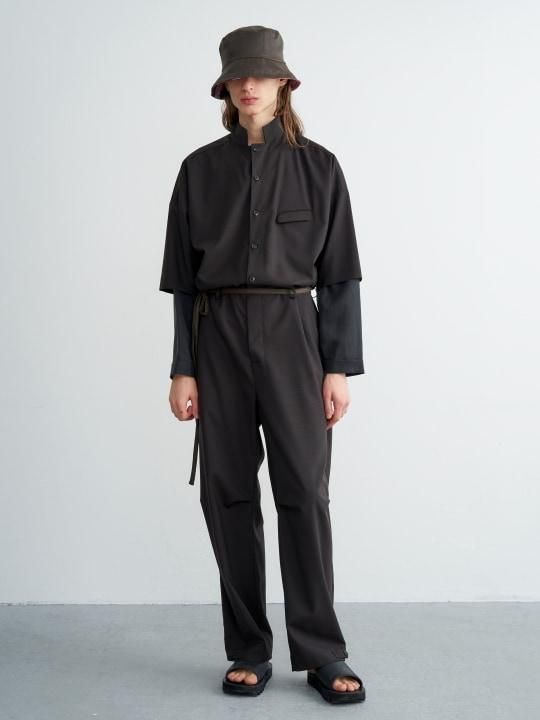 TROVE / VALO JUMP SUIT / DARK BROWN photo