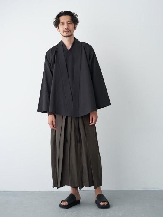 WAROBE / LINEN HAKAMA / OLIVE photo