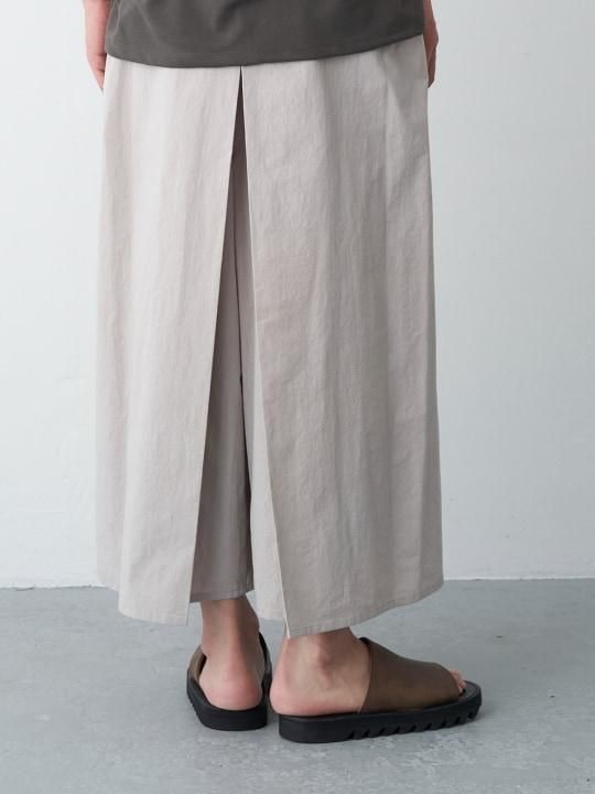 WAROBE / RIP STOP HAKAMA / GRAY BEIGE photo