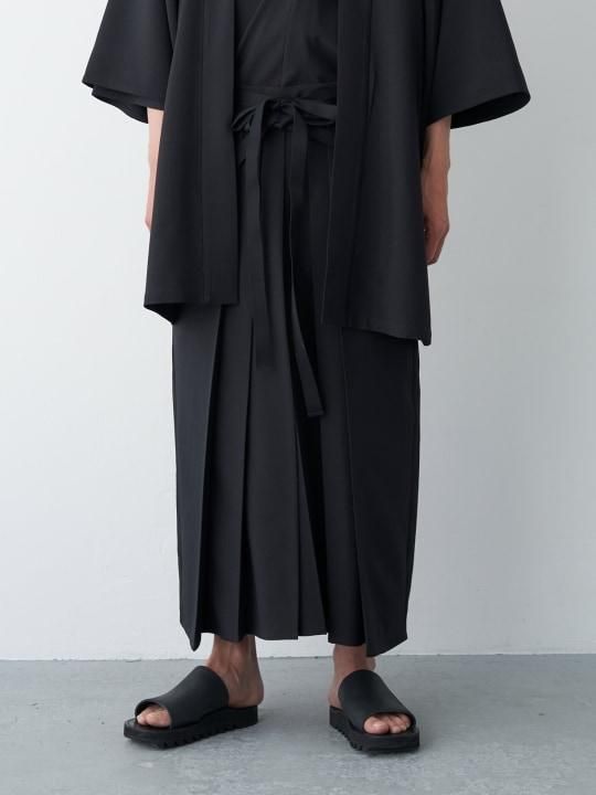 WAROBE / TROPICAL HAKAMA / BLACK photo