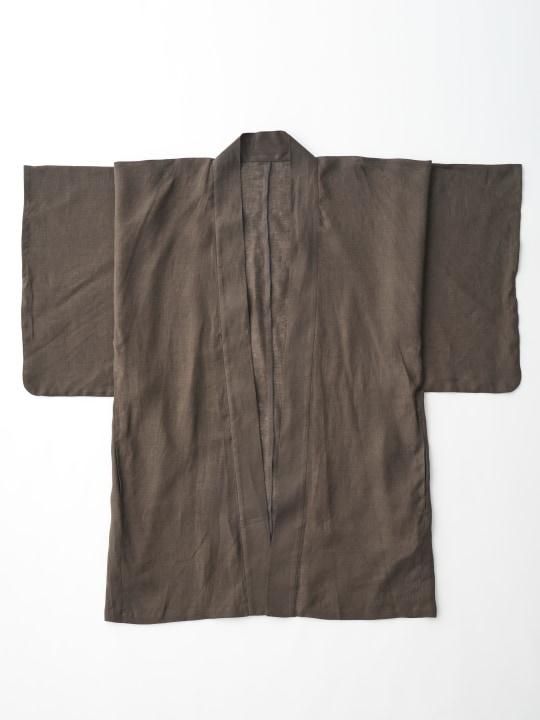 WAROBE / LINEN HAORI / OLIVE photo