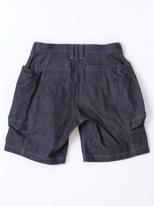 TROVE x 岡部文彦 / BIG POCKET SHORTS ( BASIC SILHOUETTE DENIM ) / INDIGO photo