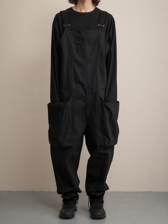 TROVE x 岡部文彦 / BIG POCKET OVERALLS / BLACK DENIM photo