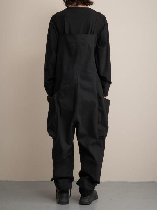 TROVE x 岡部文彦 / BIG POCKET OVERALLS / BLACK DENIM photo